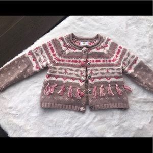 Toddler girls sweater